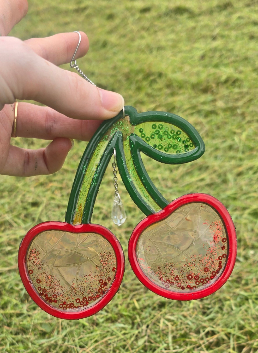 Cherry Suncatcher